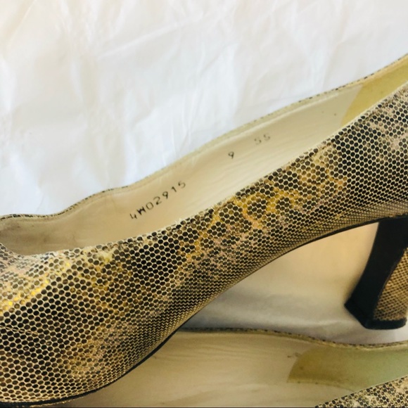 Stuart Weitzman Metallic Pumps - Picture 7 of 12